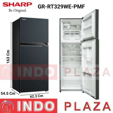 KULKAS TOSHIBA 2 PINTU INVERTER GR-RT329WE-PMF