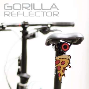 REFLECTOR sepeda japan mask cat eye mata kucing sepedah seli mtb pizza