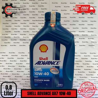 OLI SHELL ADVANCE AX7 10W-40 (0.8L) OLI MOTOR