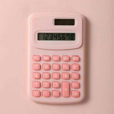 Raja Import - 6483 Kalkulator Mini 8 Digit / Kalkulator Saku Macaroon / Kalkulator Saku 8 Digit Port