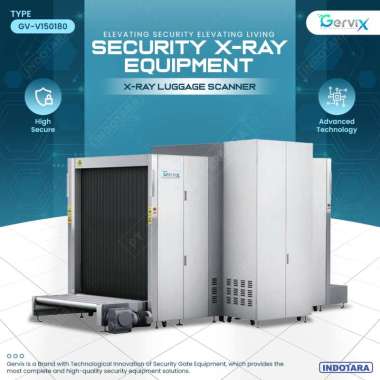 X-Ray Bagasi / X-Ray Security / Gervix High Security X-Ray Luggage Scanner GV-V150180