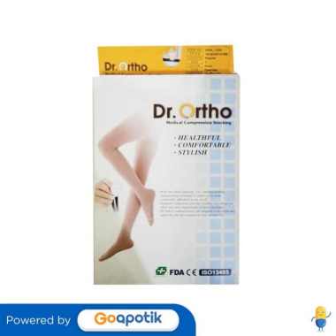DR. ORTHO 6004 MEDICAL COMPRESSION STOCKING THIGH HIGH 15-20MMHG OPEN TOE SIZE L