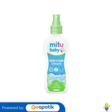 MITU BABY FRESH & CLEAN COLOGNE FRESH GREEN SPRAY 100 ML