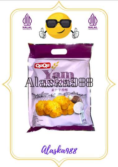 QuQu Cookies - Biskuit Kukis Kacang dan Yam Yam