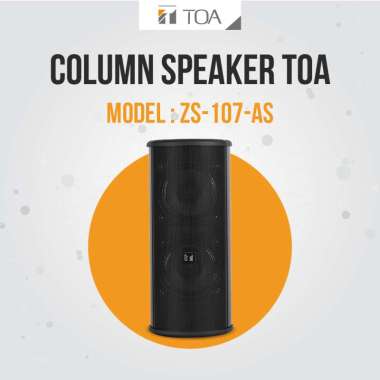 METAL COLUMN SPEAKER TOA ZS-107-AS