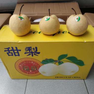 Buah Pear sweet/pear madu fresh Import 1 dus