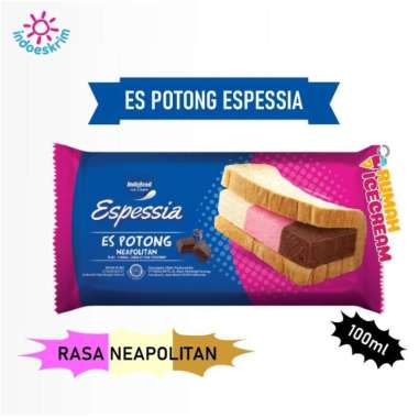 Ice Cream / Es Krim Potong Espessia Indofood Neapolitan