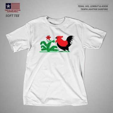 Kaos Tshirt Baju Murah Distro mangkok ayam jago jadul Mangkuk retro bakso polos custom indonesia pri