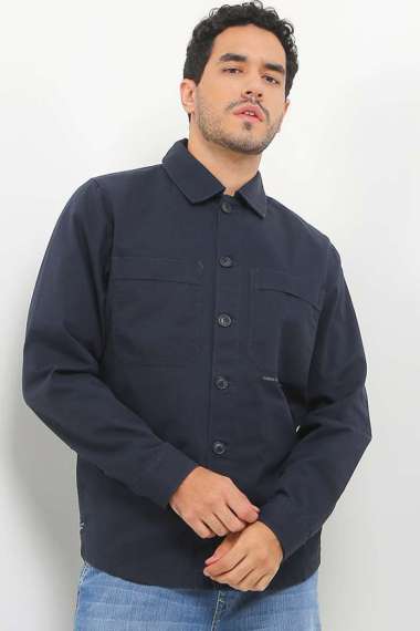 Cardinal Kemeja Jaket Lengan Panjang Pria E0026J02H Navy M