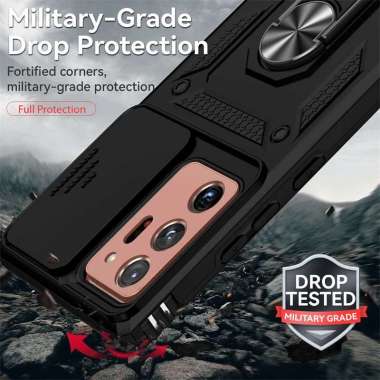 CASING SAMSUNG NOTE 20 / NOTE 20 ULTRA CASE SLIDE LENS PROTECTOR RING COVER NOTE 20 ULTRA