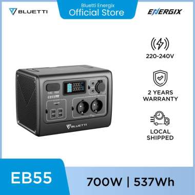 BLUETTI EB55 Portable Power Station | 700W 537Wh EB55 Only