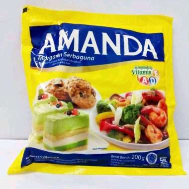 Amanda Margarine 200Gr