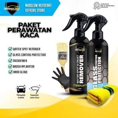 Paket perawatan kaca mobil / pembersih jamur kaca / coating kaca