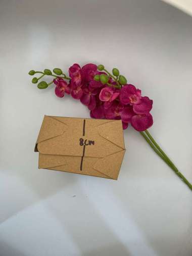 hcs- Dus Box Kotak Burger Jajan Snack 10x10x8 Kraft Full Laminasi / Dus Box Kotak Roti Kue Cake Pisa