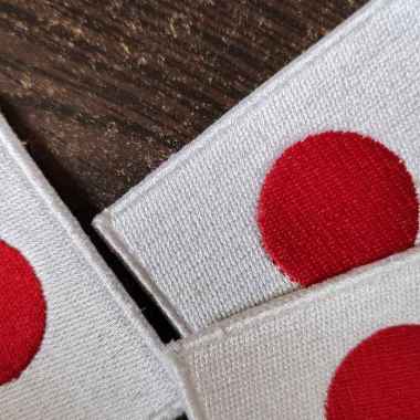 Patch Patches Emblem Badge Bet Logo Bordir Komputer Bendera Jepang Japan Tebal Rapi
