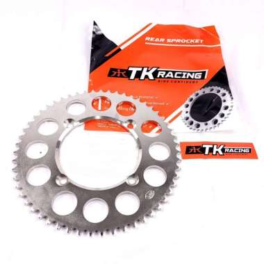 TK RACING GIR GEAR BELAKANG HONDA CRF 150 L UKURAN 428H 428 H ORIGINAL 55