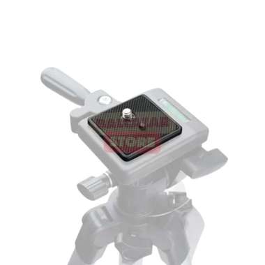 Quick Release Plate Kepala Tripod Weifeng Bilico Excell Ukuran 4x4 cm / 41 x 41 mm