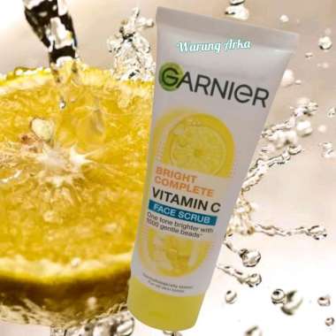Garnier Bright complete Vitamin C face scrub 100ml