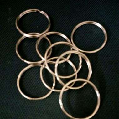 10 pcs Ring Kunci Gantungan besar 35 mm