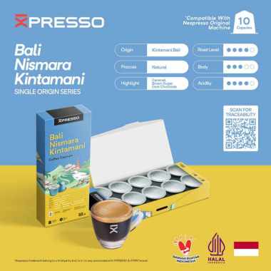 Nespresso Capsule Compatible - Xpresso Coffee Capsule Bali Nismara