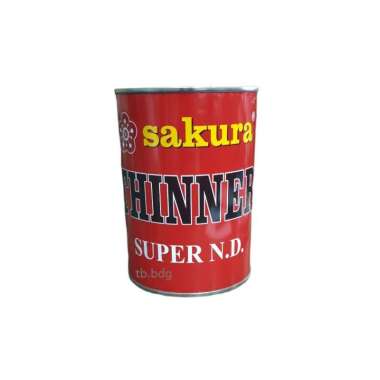 Sakura Thinner ND Merah Pengencer Cat Solvent Galon Liter Ready Bandung Liter