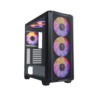 Casing Gaming PC ATX RAPTOR AIR FLOW Z-1 Free 3 Fan RGB