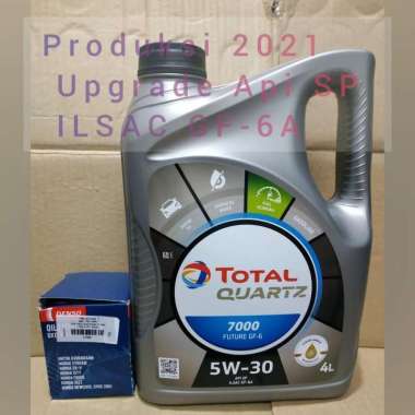 Paket Oli Total 5w-30 4L + Filter Oli Honda #promo