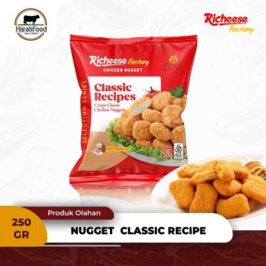 Richeese Crispy Classic Chicken Nugget | Naget Ayam Classic - 250 gr