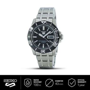 Jam Tangan Pria Seiko 5 Sports SNZF77K1 Black Bezel