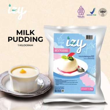 Izy Premix Powder Milk Pudding - Bubuk Premix Puding Susu 1 Kg
