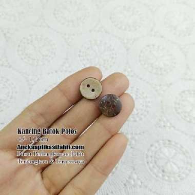 25 BIJI KANCING BATOK POLOS 32L