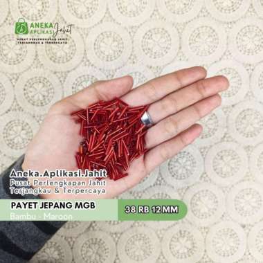 50 GRAM PAYET JEPANG MGB BAMBU RB 38 12 MM MAROON