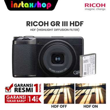 INSTAXSHOP Ricoh GR III HDF GRIII Digital Camera Pocket Camera