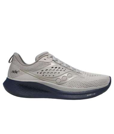 SAUCONY - Shoes Ride 17 M (43, DOVE/NAVY)