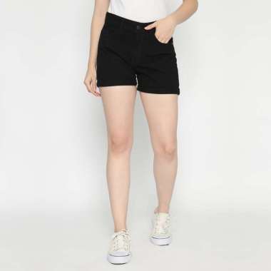 NUBER Jeans Celana Hot Panst Celana pendek Wanita Hitam 33