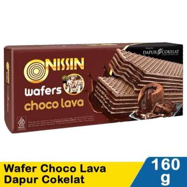 NISSIN WAFER CHOCO LAVA 160GR /BOX