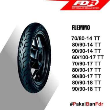 Ban Luar Fdr 90/80-17 Flemo / TUBETYPE
