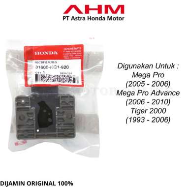 Regulator Tiger,Megapro 31600-KG1-920 AHM / Kiprok Regulator / ORI