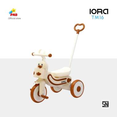 Sepeda Roda Tiga Tricycle Iora TM16 – PMB Toys Coklat