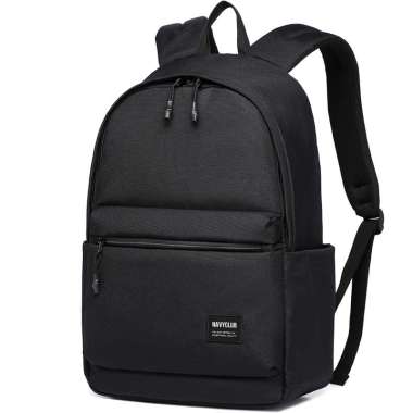 Navy Club Tas Ransel Laptop FHEH - Backpack Daypack Up to 15 Inch Tas Pria Wanita Black
