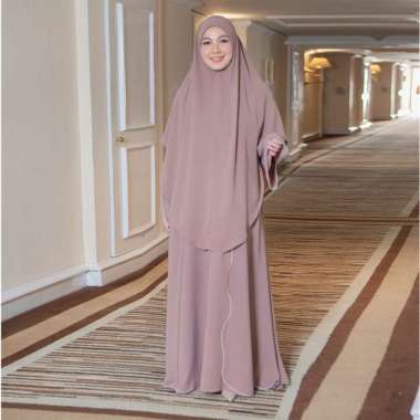 Lozy Hijab - Aisha Abaya (Abaya Dress Haji dan Umrah) Milo