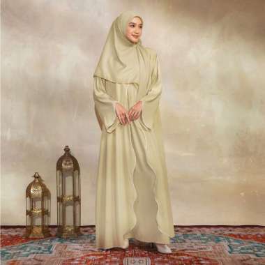 Lozy Hijab - Aisha Abaya (Abaya Dress Haji dan Umrah) Avocado