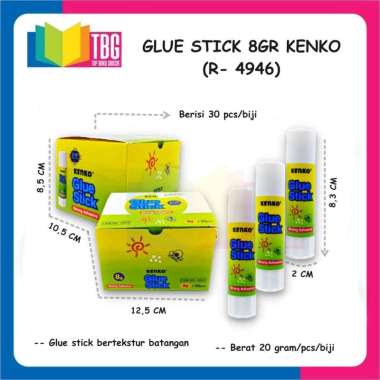 5 PCS GLUE STICK 8GR KENKO / LEM STICK / LEM STICK KENKO / LEM MURAH (R-4946)