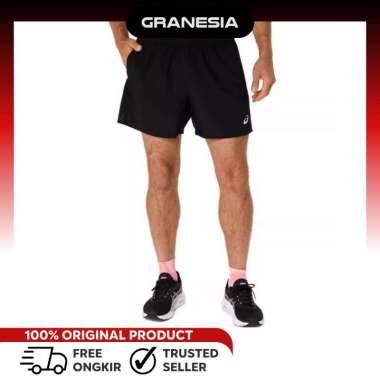 ASICS Men Silver 5IN Short 2011D232001|Celana Pendek Olahraga Lari Pria M