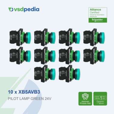 SCHNEIDER PILOT LAMP GREEN 24V - XB5AVB3