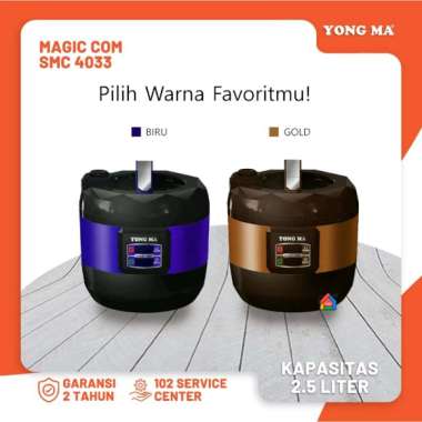 Magic Com Yong Ma SMC 4033 (2,5 L) Jumbo / Rice Cooker Yong Ma SMC4033
