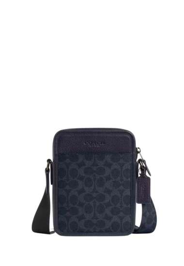 COACH Sullivan Crossbody Bag In Signature Canvas Denim Midnight Navy