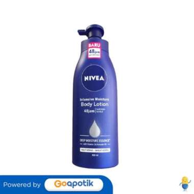 NIVEA INTENSIVE MOISTURE BODY LOTION 400 ML BOTOL PUMP