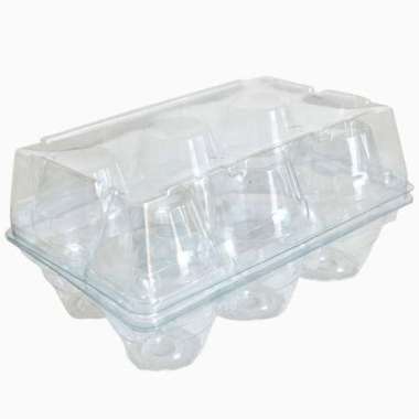 MIKA TELUR ISI 6 (50 PCS) | MIKA TELUR KANCING TEBAL ISI 6 BUTIR | MIKA MMP | MIKA PLASTIK