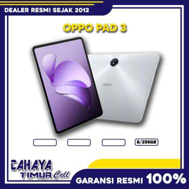 OPPO PAD 3 RAM [ 8/256GB ] SILVER TAB GARANSI RESMI